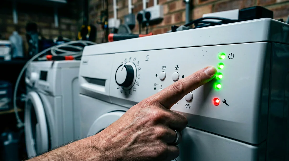 Nettoyage du filtre de la pompe de vidange d'une machine à laver pour résoudre un code panne