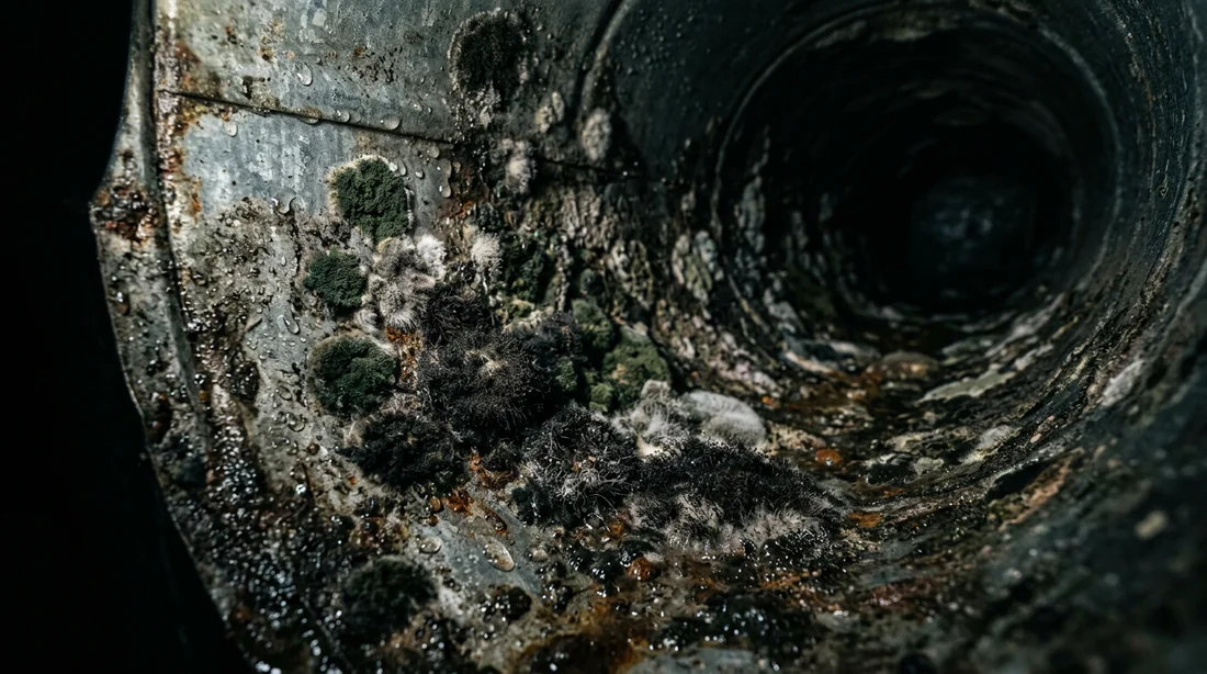 Personne nettoyant une bouche de VMC avec un chiffon microfibre