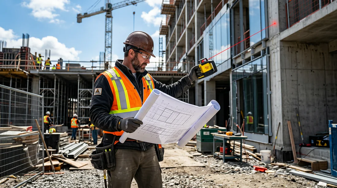 Schéma d'architecture montrant un dépassement de la limite séparative
