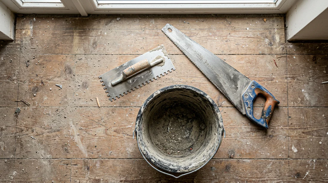 Outils de maçonnerie nécessaires pour travailler le béton cellulaire